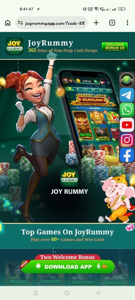 joy rummy app